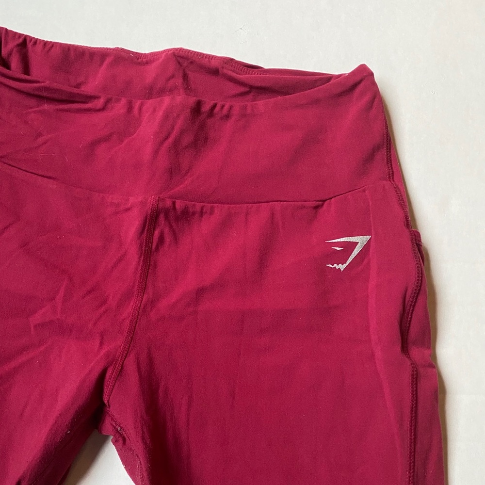 Gymshark maroon leggings
